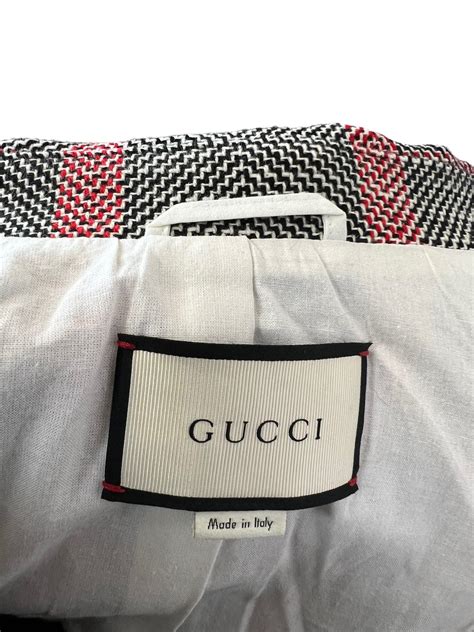 gucci checkered shoes